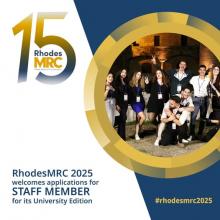 Γίνε η "ψυχή" του RhodesMRC 2025! Άνοιξαν οι αιτήσεις για Staff!