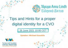 Tips and Hints for a proper digital identity for a CVO